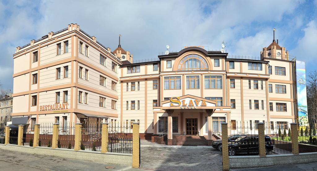 Slava Hotel Zaporizhia Exterior foto